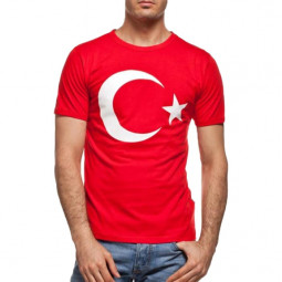 Türkei Flaggen T-Shirt Herren, Damen & Kinder Türkische Fahnen Tee