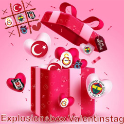 Valentinstag Explosions Box Galatasaray Fenerbahce Besiktas Trabzon Mystery